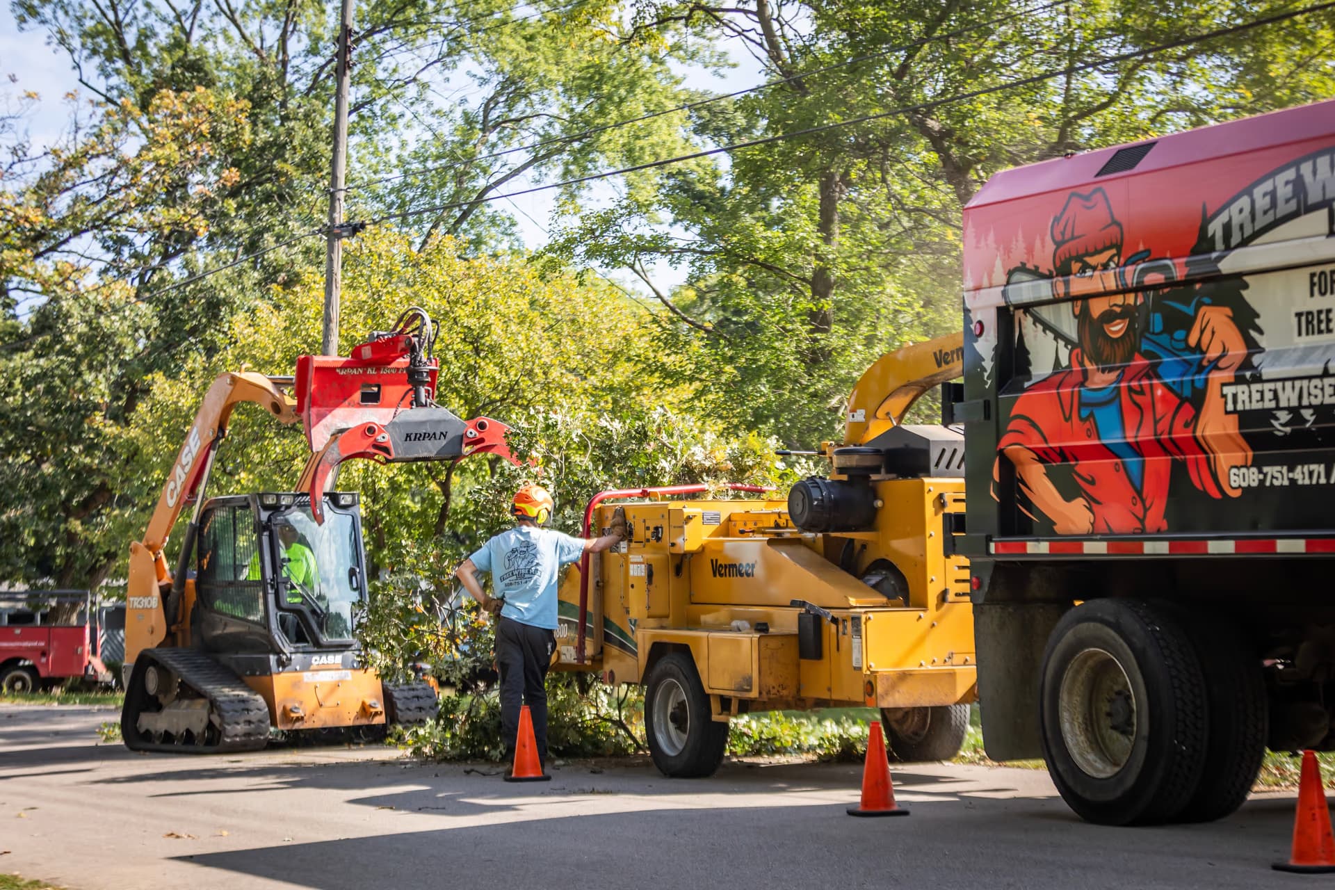 Loading Brush Into the Truck