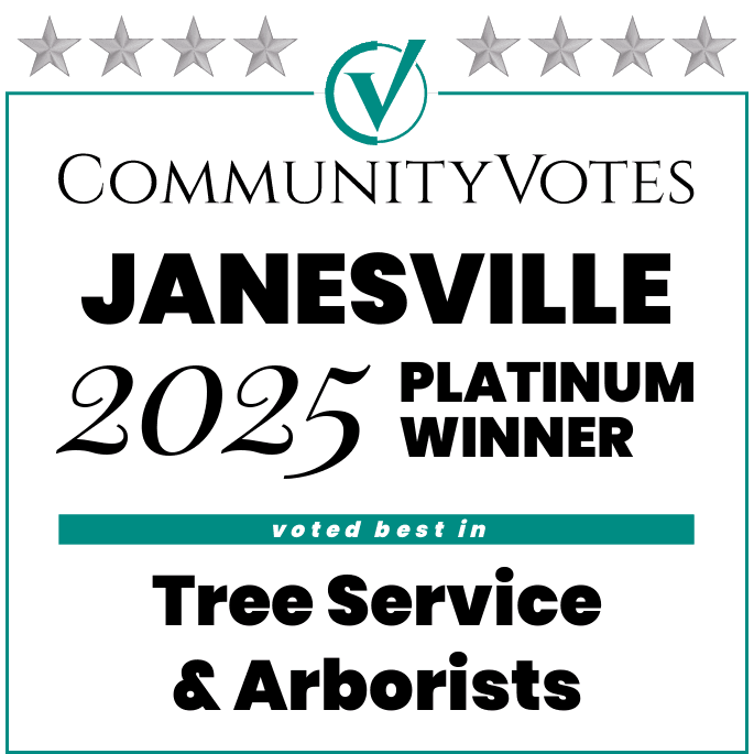 CommunityVotes Janesville 2025 Platinum - Tree Service Arborists